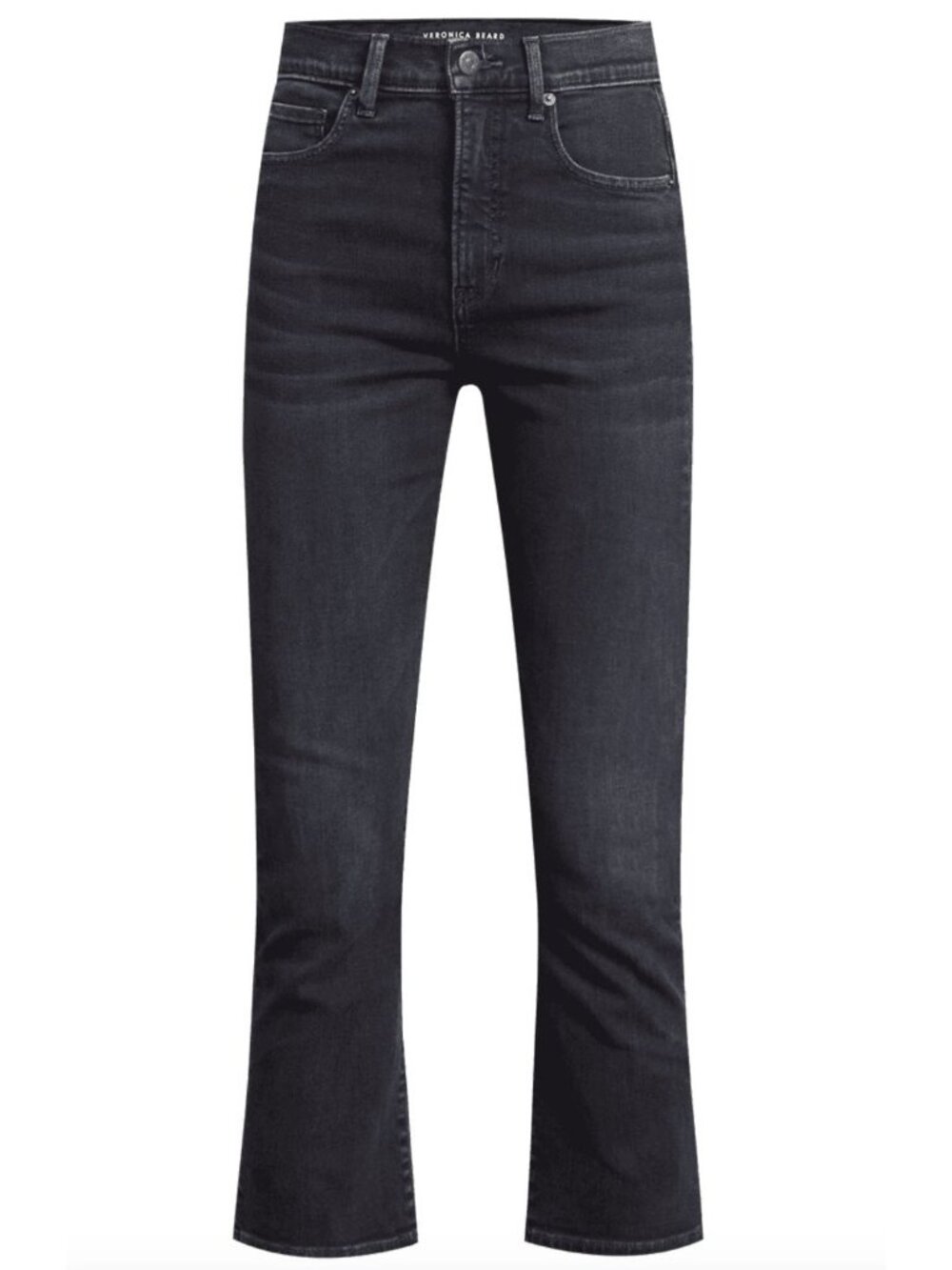 Veronica Beard Carly Kick Flare High Rise Dark Ink Jeans Size 26